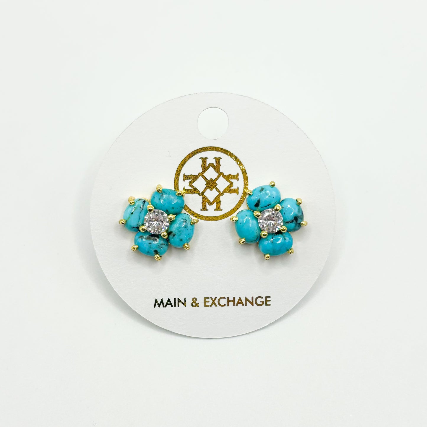 The Favorite Earring - Arizona Turquoise