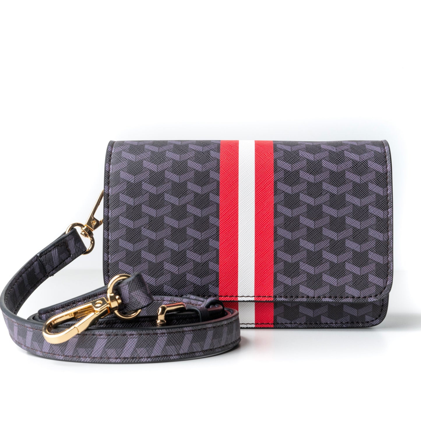 Black/Red Game Day Stadium Bag