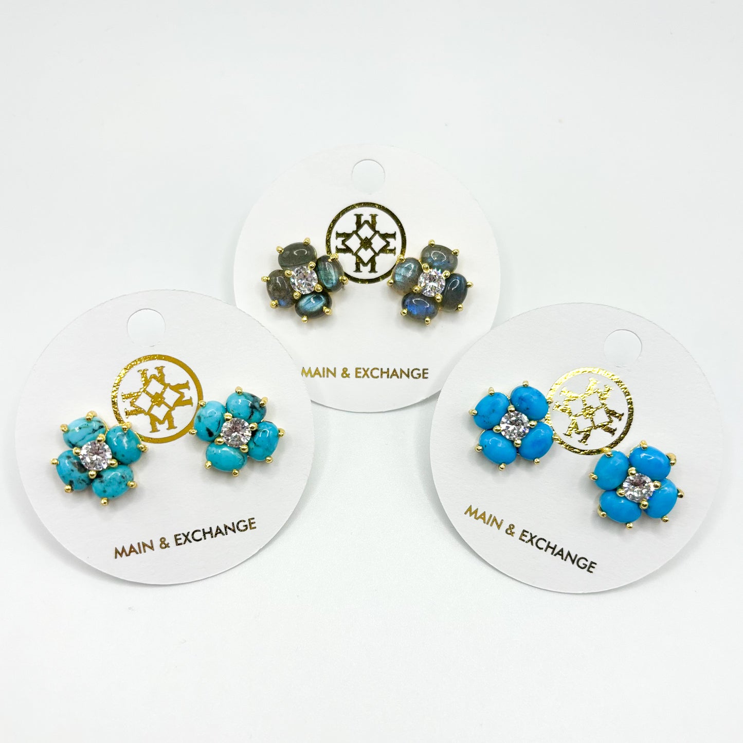 The Favorite Earring - Blue Turquoise