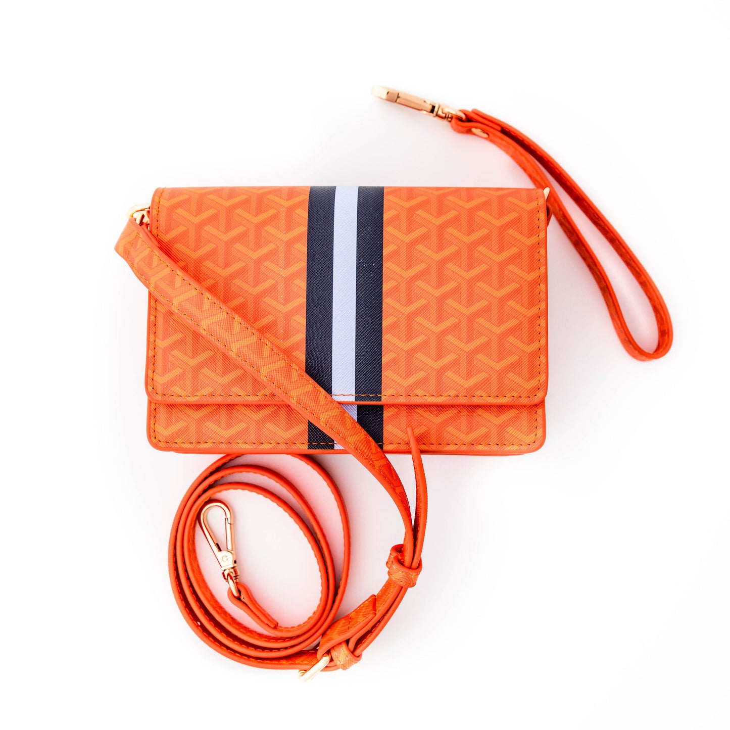 Orange/Black Game Day Stadium Bag
