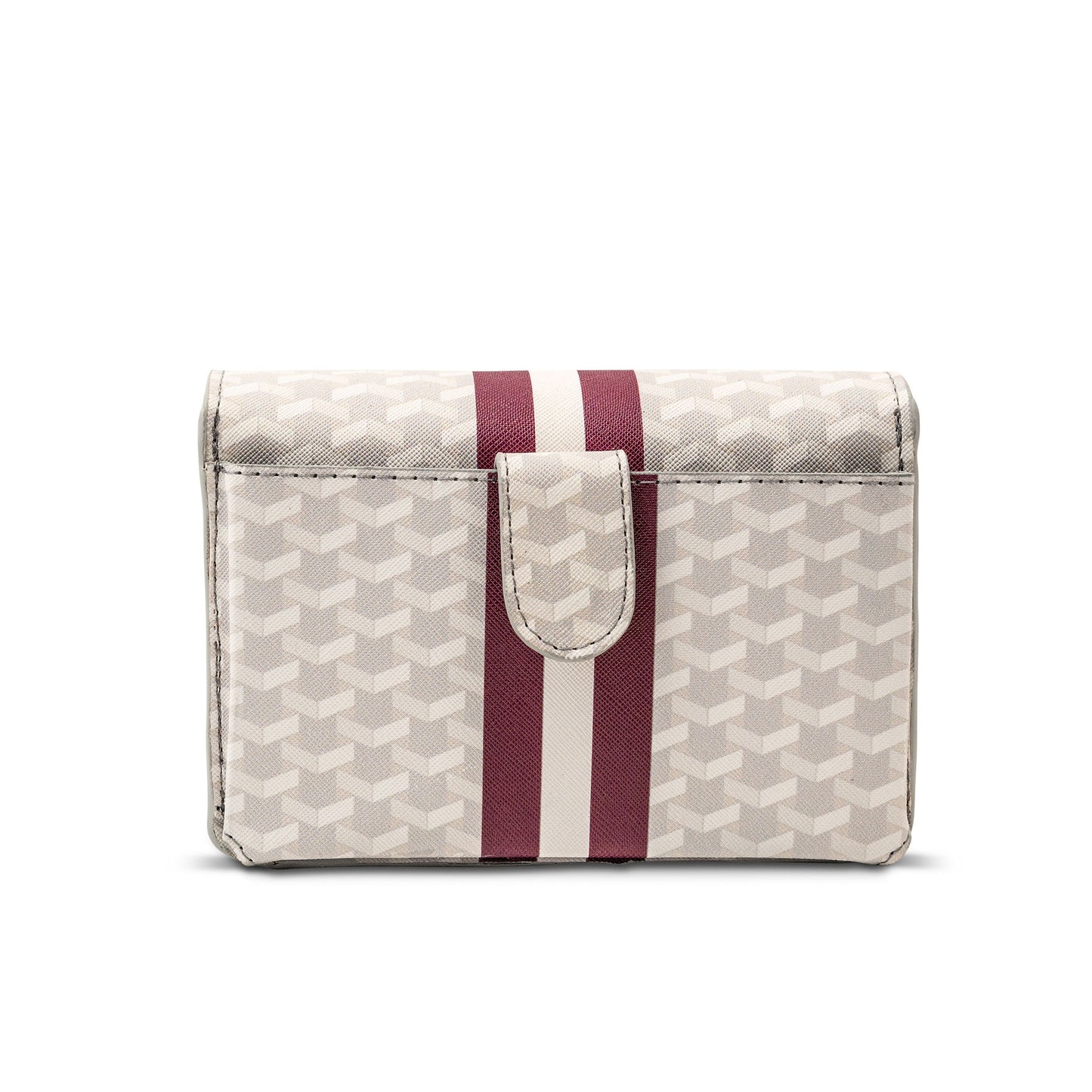 White/Maroon Game Day Stadium Bag