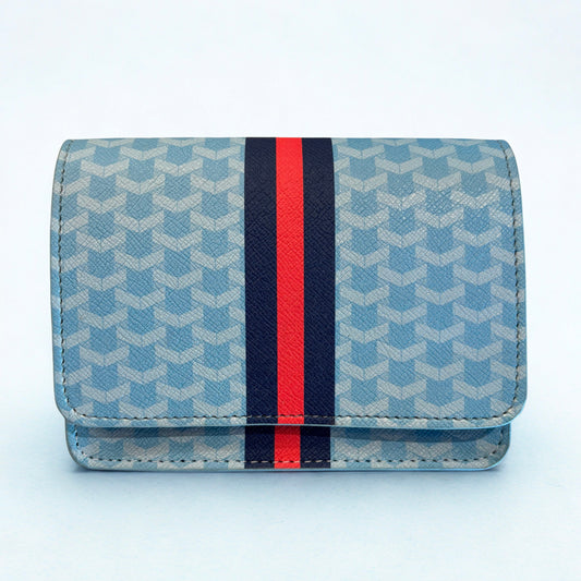 Light Blue/Red/Navy Game Day Stadium Bag
