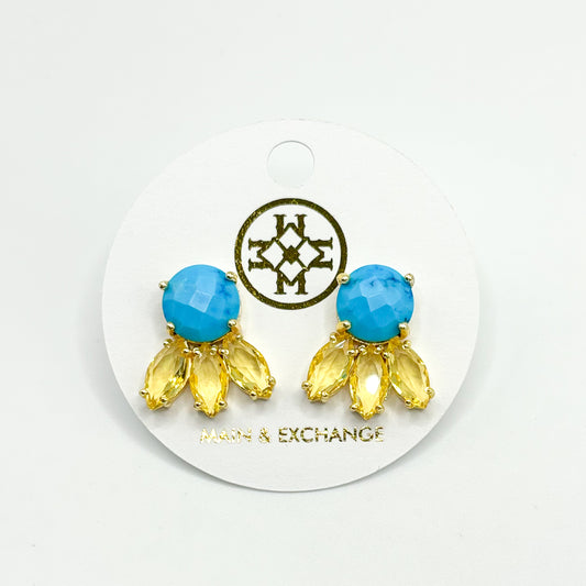 The Cabo Earring - Yellow