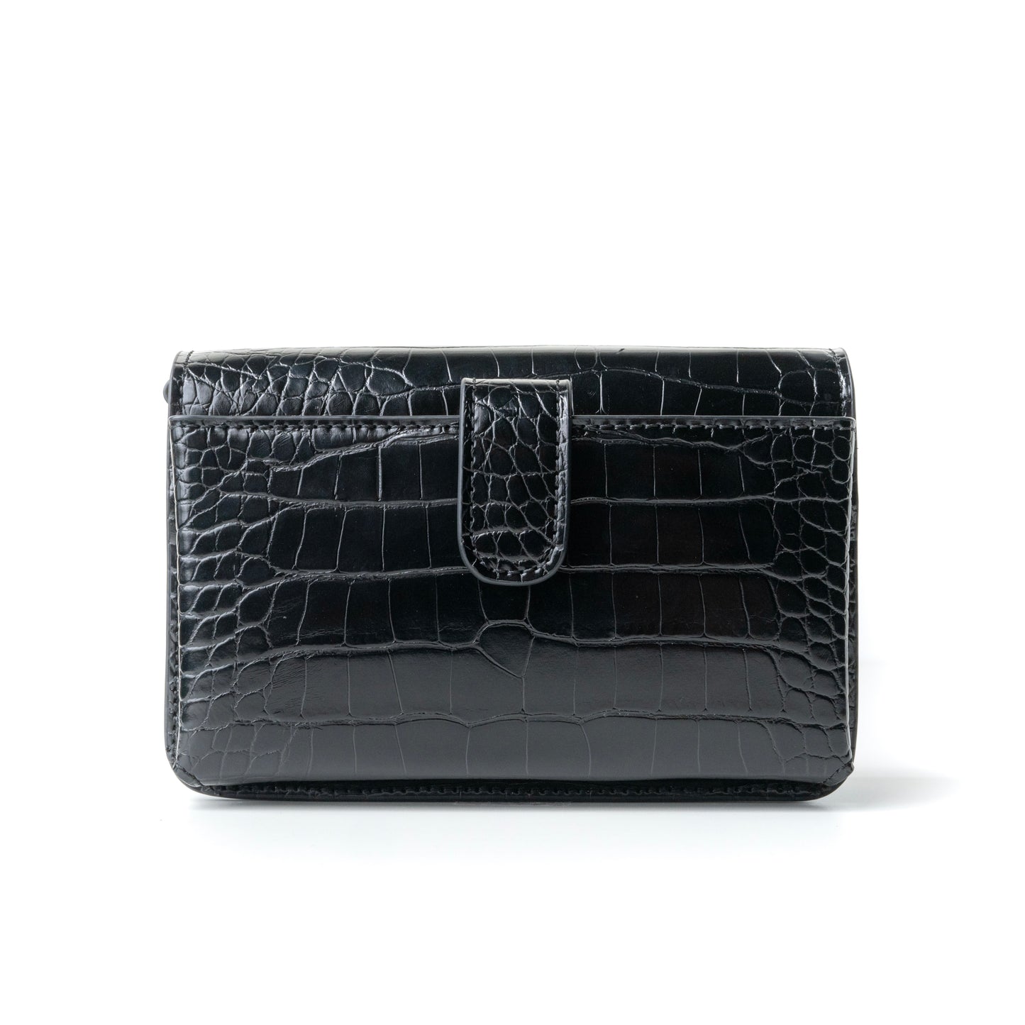 Black Croc Stadium Bag