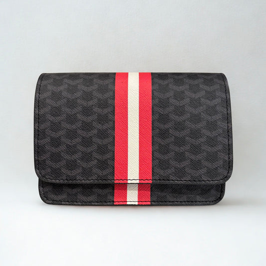 Black/Red Game Day Stadium Bag