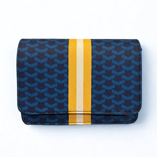 Navy/Yellow Game Day Stadium Bag