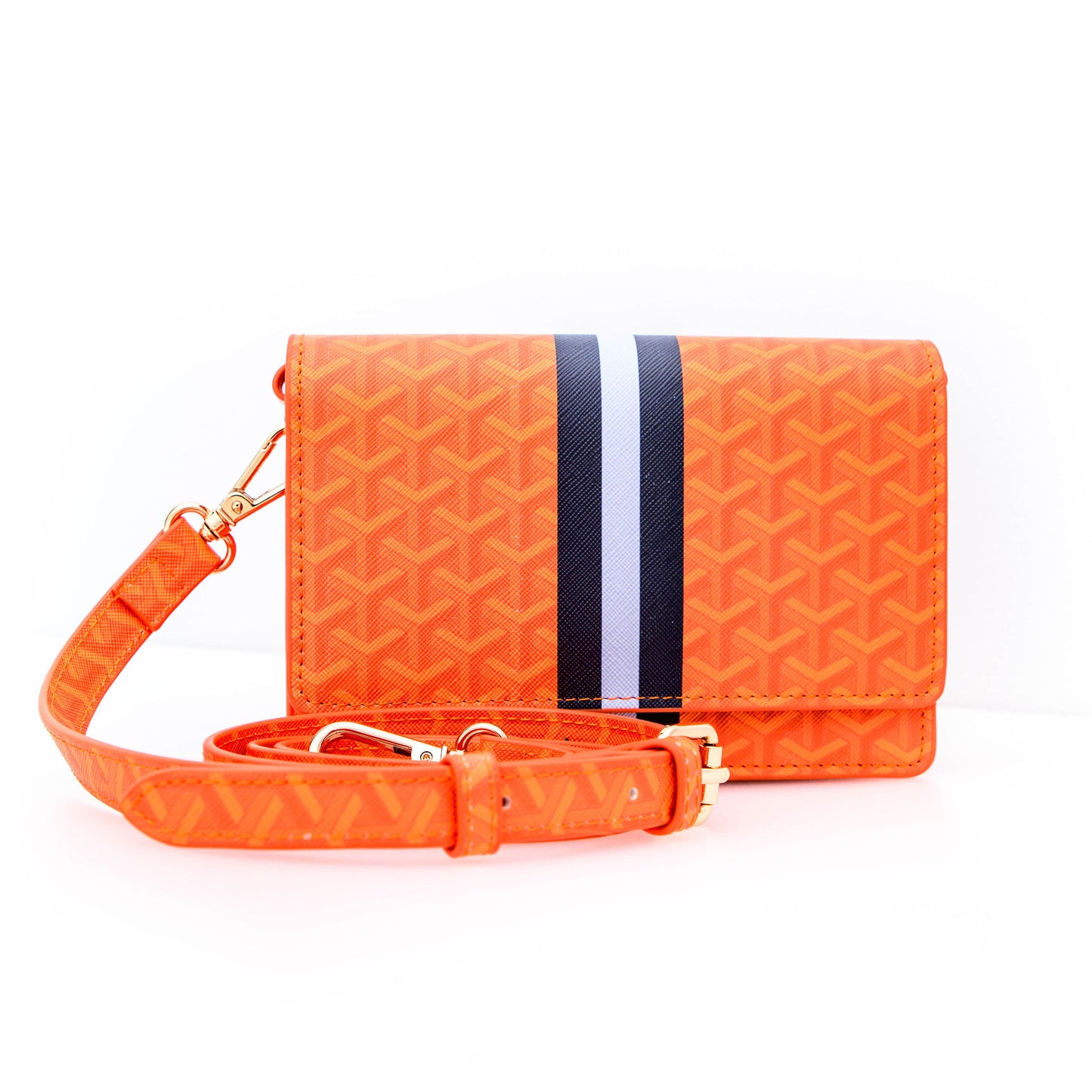 Orange/Black Game Day Stadium Bag