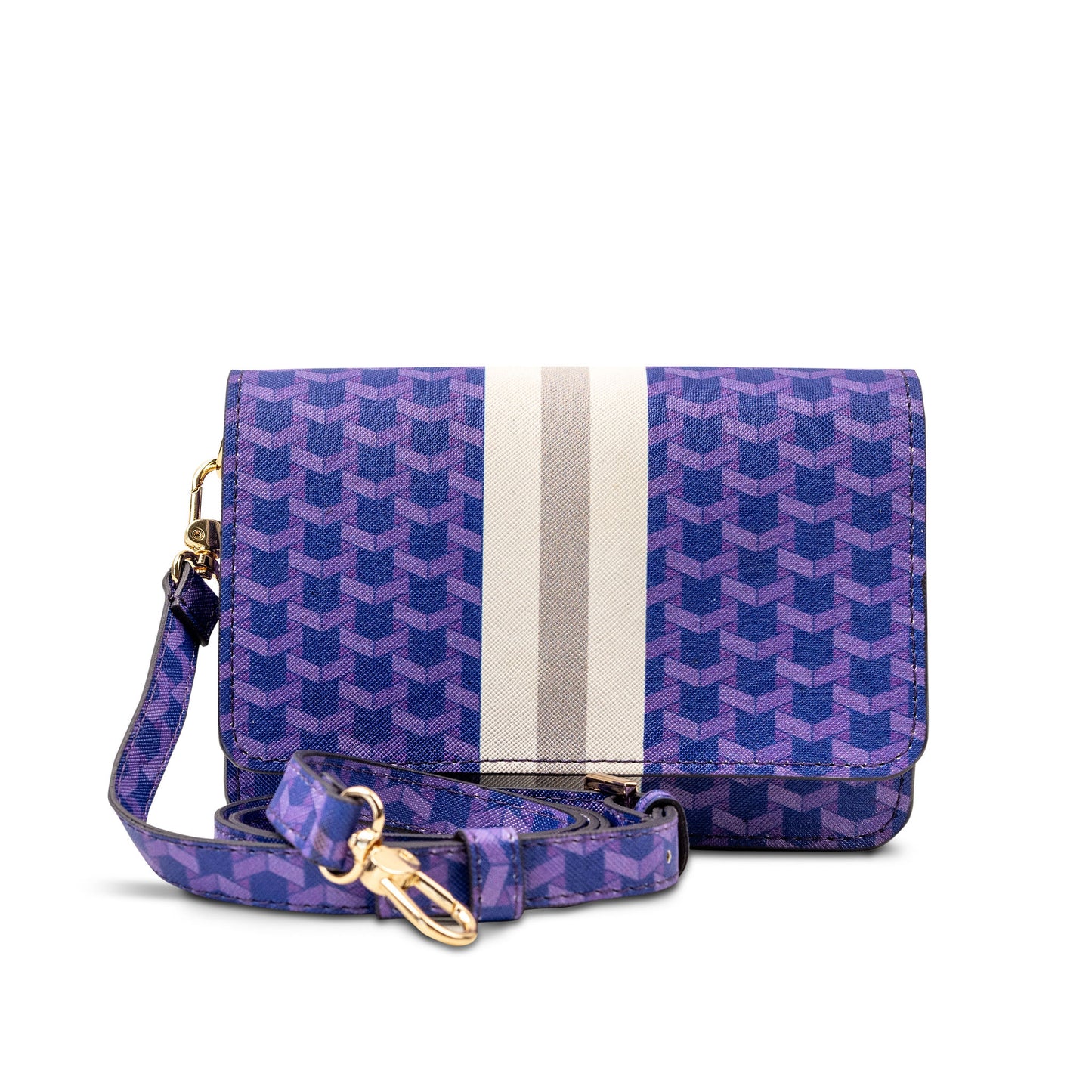 Purple Game Day Stadium Bag