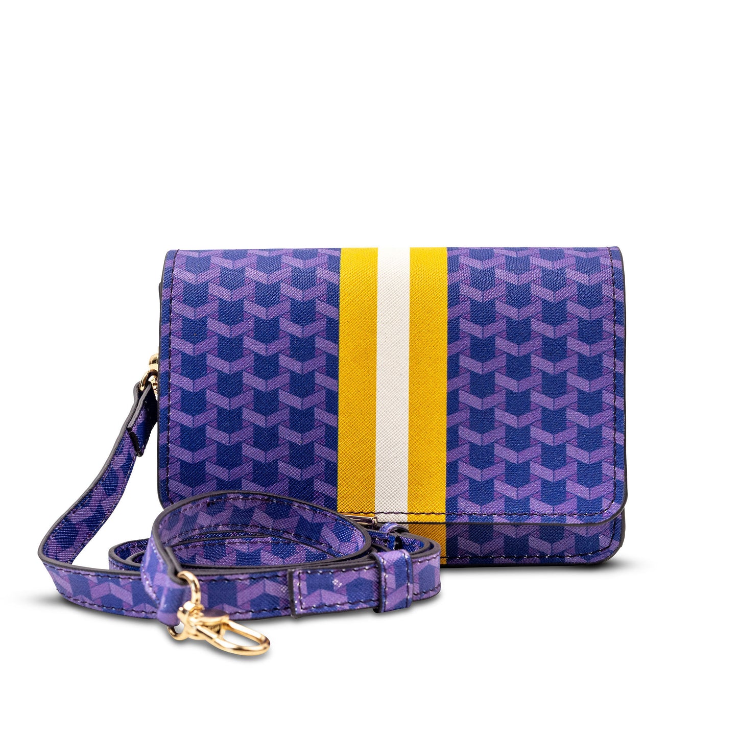 Purple/Yellow Game Day Stadium Bag