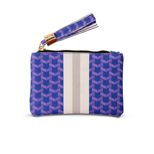 The Zipper Pouch - Purple